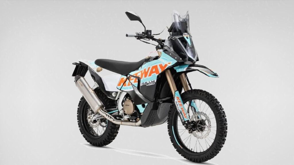 Keeway TX450R Adventure Rally Bike Unveiled